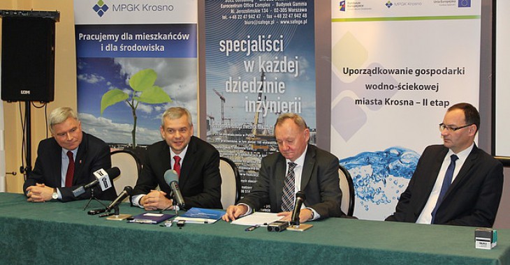 Wybrany Inżynierem Kontraktu dla projektu uporządkowanie gospodarki wodno-ściekowej miasta Krosna