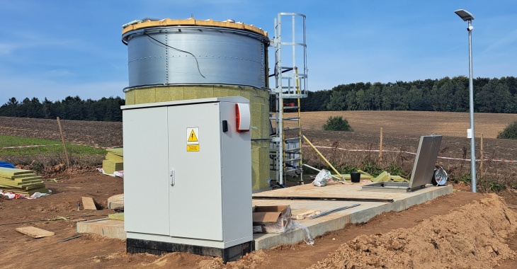 Nowa hydrofornia w Młoszowej tuż tuż... Nowa hydrofornia w Młoszowej tuż tuż...