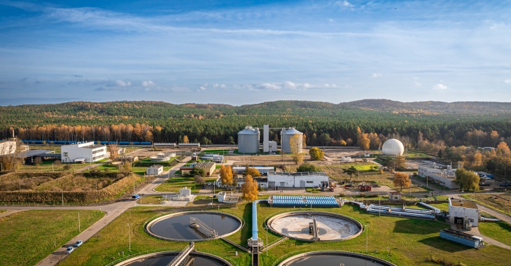 Nowoczesna oczyszczalnia ścieków w Dębogórze, aglomeracja Gdynia Nowoczesna oczyszczalnia ścieków w Dębogórze, aglomeracja Gdynia