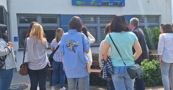 Reprezentantki ukraińskich uczelni odwiedziły MPWiK w Rzeszowie Reprezentantki ukraińskich uczelni odwiedziły MPWiK w Rzeszowie