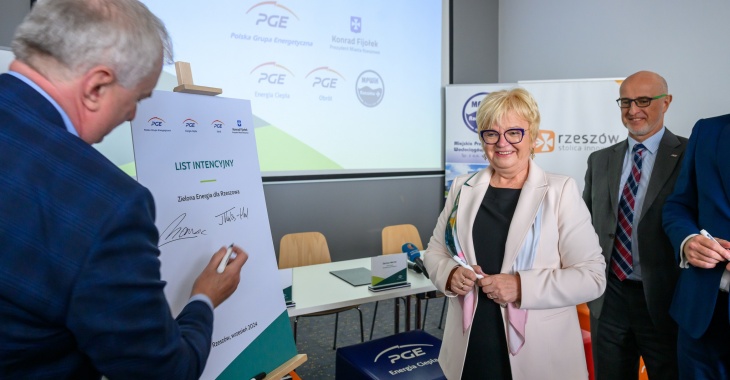 Rzeszów podpisał list intencyjny dotyczący zielonej energii