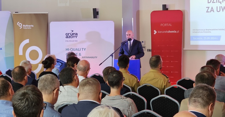 Wizja bezpieczeństwa przyszłości…Trwa 23. Konferencja Bezpieczeństwo Instalacji Przemysłowych. Infrastruktura Krytyczna w Szczecinie Wizja bezpieczeństwa przyszłości…Trwa 23. Konferencja Bezpieczeństwo Instalacji Przemysłowych. Infrastruktura Krytyczna w Szczecinie