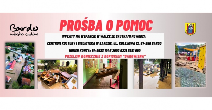 Dotknięta powodzią Gmina Bardo prosi o pomoc Dotknięta powodzią Gmina Bardo prosi o pomoc