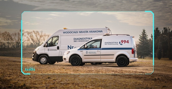 Kraków: Samochody diagnostyczne w służbie sieci wodociągowej Kraków: Samochody diagnostyczne w służbie sieci wodociągowej