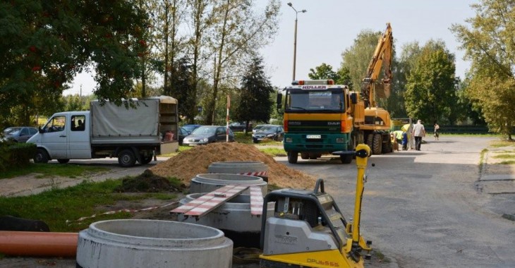 Kolejne prace na Podłężu w Jaworznie