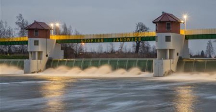 Jaz Janowice na Odrze zmodernizowany Jaz Janowice na Odrze zmodernizowany