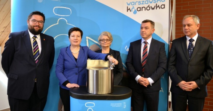 Smaczna i zdrowa woda w każdej warszawskiej szkole