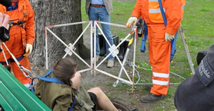 W łódzkich kanałach powstaje film o powstańcach warszawskich W łódzkich kanałach powstaje film o powstańcach warszawskich