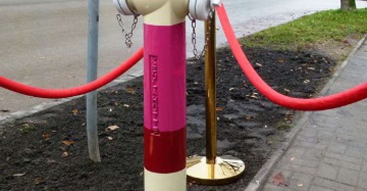 Hydrant tancerka w Kielcach
