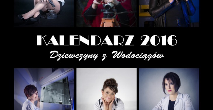 Panie z wodociągów na kalendarzu