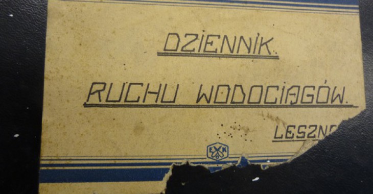 SUW Zaborowo: odkryto księgi ruchu stacji wodociągowej z I. połowy XX w