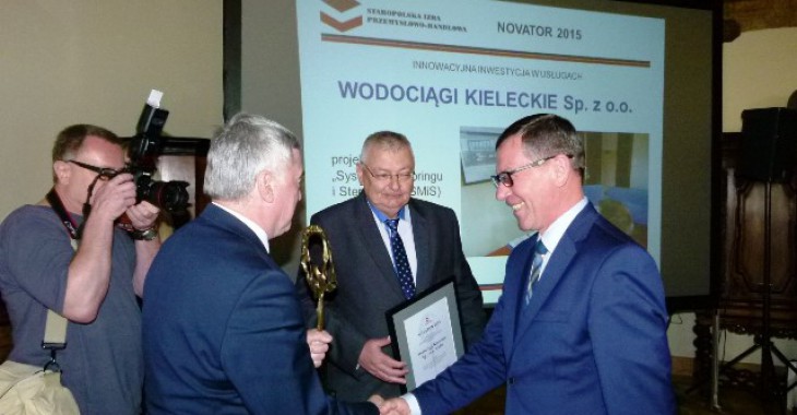 Wodociągi Kieleckie podwójnie nagrodzone Wodociągi Kieleckie podwójnie nagrodzone