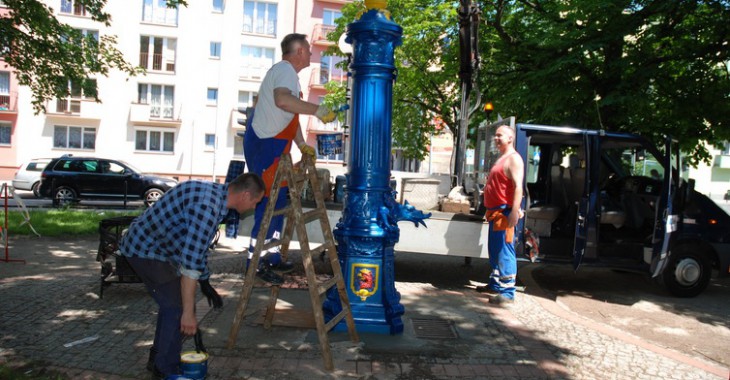 Szczeciński ZWiK przywraca blask przepięknym pompom