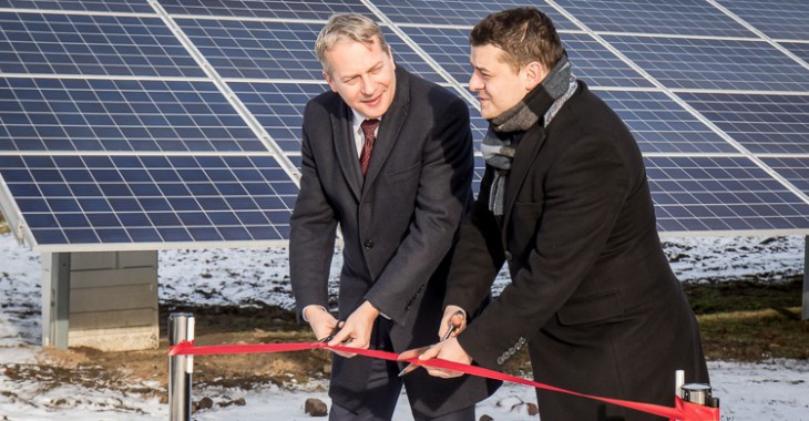 W Wojkowicach otwarto elektrownię fotowoltaiczną dla oczyszczalni ścieków