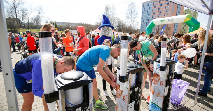 Dąbrowskie Wodociągi obecne na półmaratonie