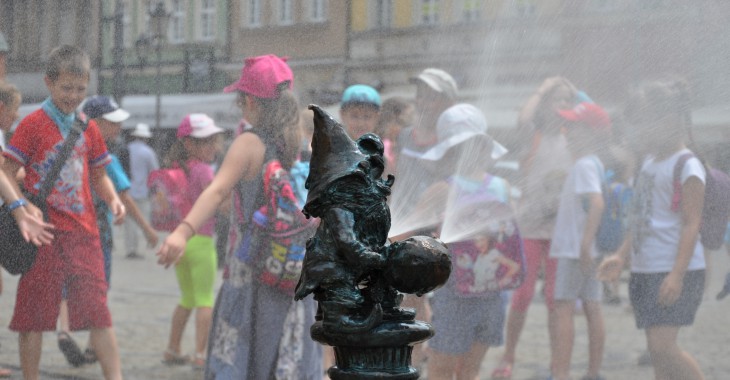 Wrocław: Wodna mgiełka z krainy krasnali Wrocław: Wodna mgiełka z krainy krasnali