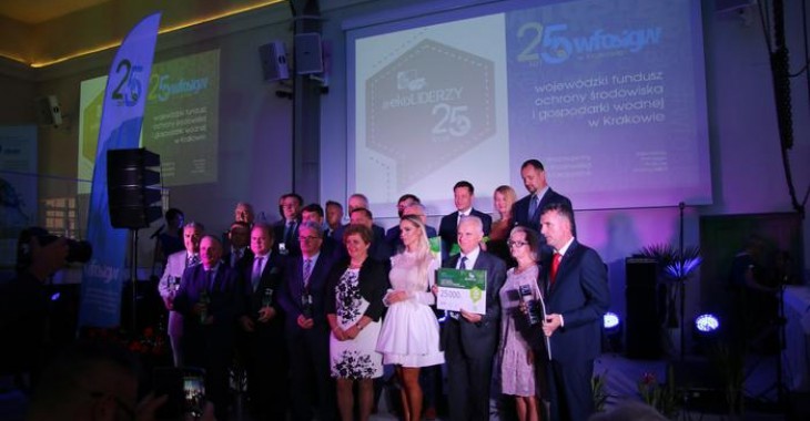 Nagroda Ekolidera 25-lecia dla Wodociągów Miasta Krakowa Nagroda Ekolidera 25-lecia dla Wodociągów Miasta Krakowa