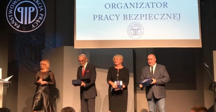 PWiK w Gliwicach w gronie laureatów konkursu Państwowej Inspekcji Pracy PWiK w Gliwicach w gronie laureatów konkursu Państwowej Inspekcji Pracy