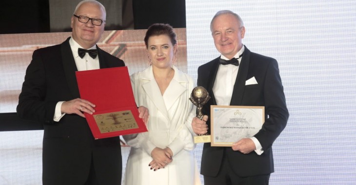 Dąbrowskie Wodociągi z prestiżową nagrodą Dąbrowskie Wodociągi z prestiżową nagrodą