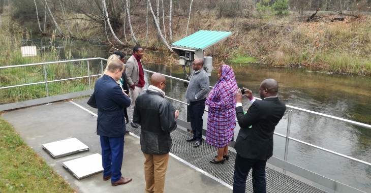 Goście z Tanzanii w wodociągach Jaworzno Goście z Tanzanii w wodociągach Jaworzno
