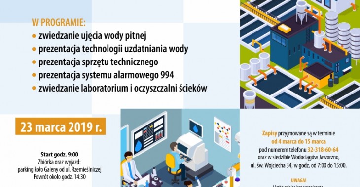 Woda, technologia, bezpieczeństwo, czyli Dzień Otwarty Wodociągów Jaworzno