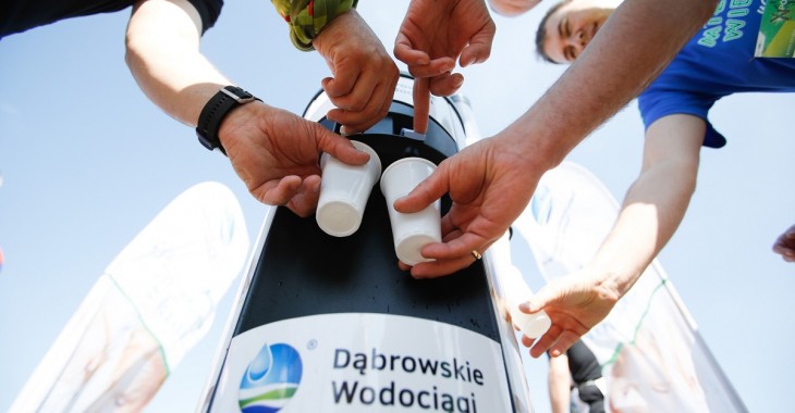 Dąbrowskie Wodociągi na Półmaratonie Dąbrowskim Dąbrowskie Wodociągi na Półmaratonie Dąbrowskim