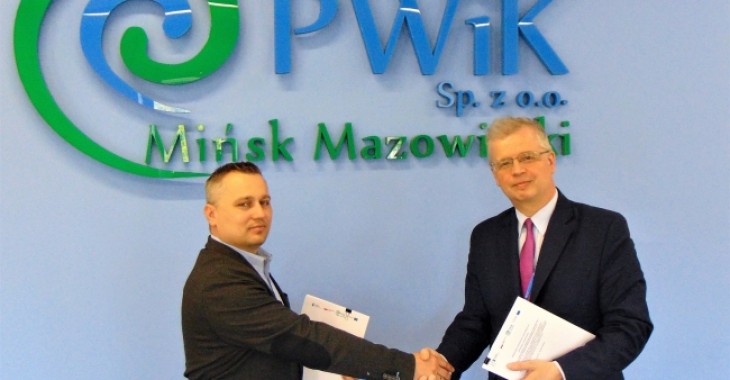 PWiK Mińsk: Umowa na przebudowę kolektora sanitarnego