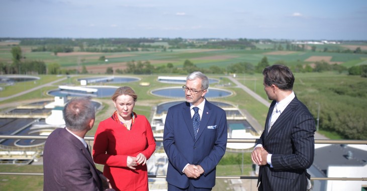 Modernizacja oczyszczalni ścieków w Kucharach umożliwiła zwiększenie jej przepustowości Modernizacja oczyszczalni ścieków w Kucharach umożliwiła zwiększenie jej przepustowości