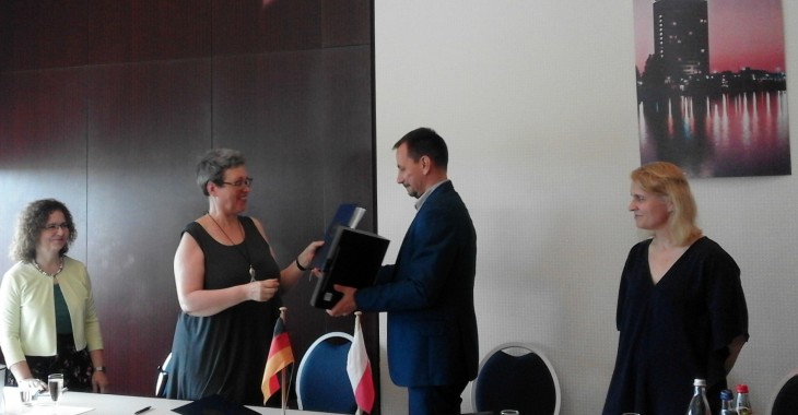 Delegacja polska na 27. posiedzeniu Komisji ds. Wód Granicznych w Niemczech Delegacja polska na 27. posiedzeniu Komisji ds. Wód Granicznych w Niemczech