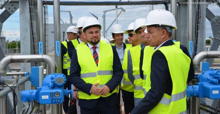 W Mławie otwarto nową oczyszczalnię ścieków