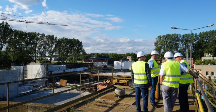 Rada Nadzorcza zwiedziła modernizowaną oczyszczalnię ścieków w Rawiczu Rada Nadzorcza zwiedziła modernizowaną oczyszczalnię ścieków w Rawiczu