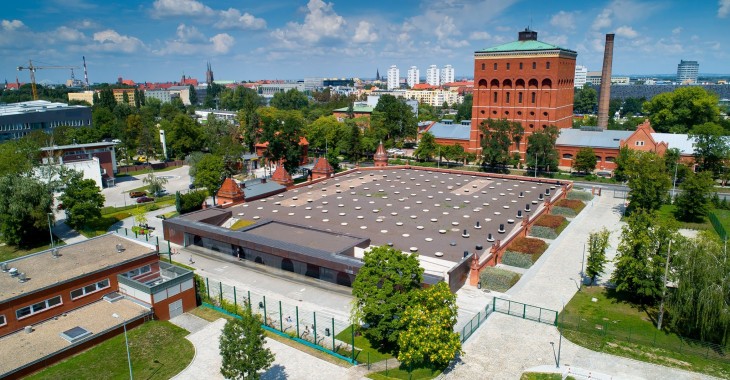 Na dachu Hydropolis powstanie łąka Na dachu Hydropolis powstanie łąka