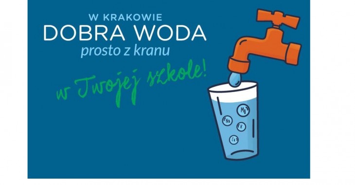 Wodociągi Krakowskie: Pitnik w Twojej szkole – rusza kolejna IV edycja programu Wodociągi Krakowskie: Pitnik w Twojej szkole – rusza kolejna IV edycja programu