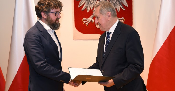 Nowy Prezes Zarządu NFOŚiGW Nowy Prezes Zarządu NFOŚiGW