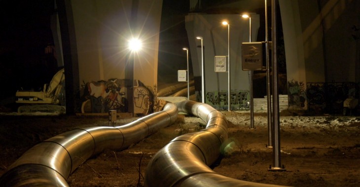 Energa oświetliła budowę awaryjnego rurociągu oczyszczalni „Czajka” Energa oświetliła budowę awaryjnego rurociągu oczyszczalni „Czajka”