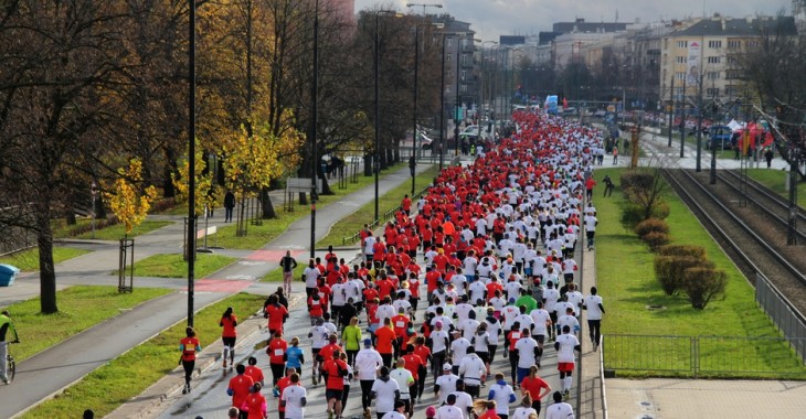 Wodociągi Warszawskie na sportowo uczciły 101. rocznicę odzyskania niepodległości przez Polskę