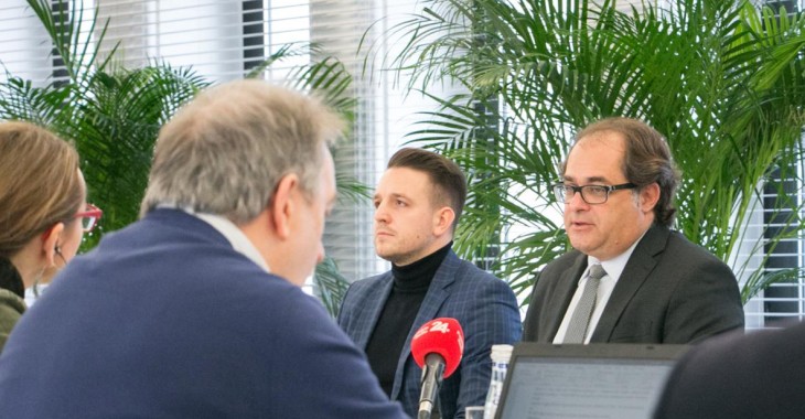 Minister Gróbarczyk przedstawił priorytety MGMiŻŚ na najbliższe lata Minister Gróbarczyk przedstawił priorytety MGMiŻŚ na najbliższe lata