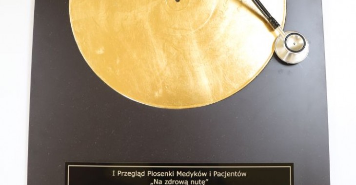 Złota Płyta dla Prezesa Zarządu Wodociągów Miasta Krakowa Złota Płyta dla Prezesa Zarządu Wodociągów Miasta Krakowa