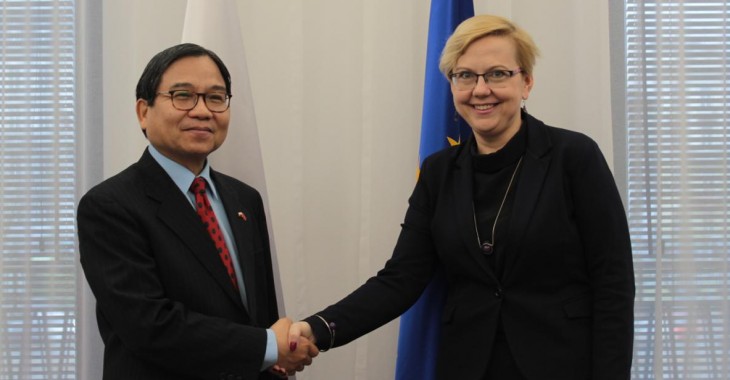 Minister Anna Moskwa spotkała się z Ambasadorem Wietnamu Minister Anna Moskwa spotkała się z Ambasadorem Wietnamu