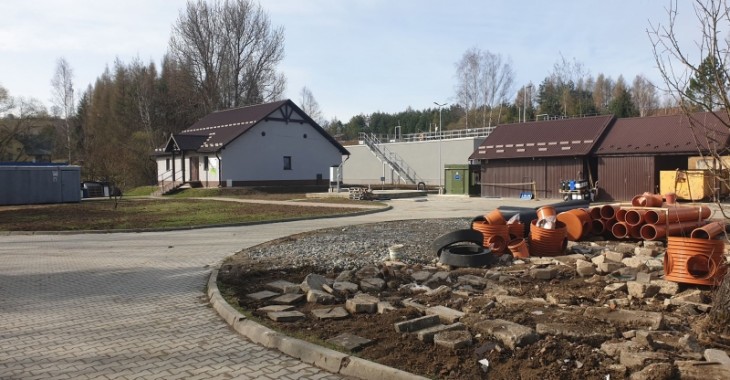 Prace na oczyszczalni ścieków „Wrzosy” dobiegają końca Prace na oczyszczalni ścieków „Wrzosy” dobiegają końca
