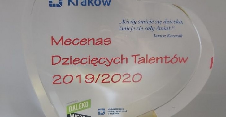 Krakowskie Wodociągi Mecenasem Dziecięcych Talentów