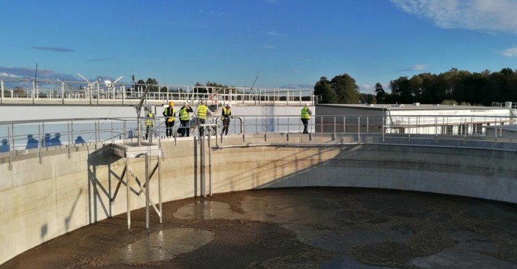Brzeszcze: pierwszy rozruch modernizowanej oczyszczalni