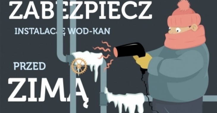 Wodociągi przypominają o zabezpieczeniu instalacji przed mrozem