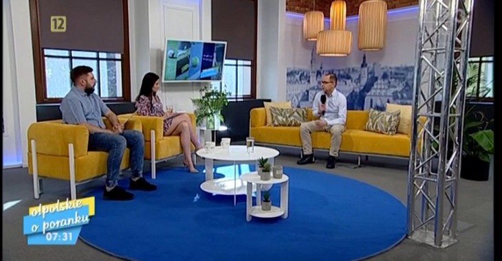 O Wodzie Opolance w programie "O!polskie o poranku" TVP3 Opole O Wodzie Opolance w programie "O!polskie o poranku" TVP3 Opole