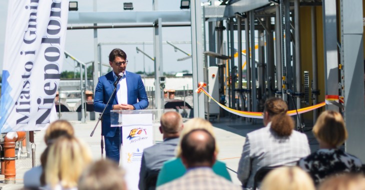 Nowa oczyszczalnia w gminie Niepołomice Nowa oczyszczalnia w gminie Niepołomice