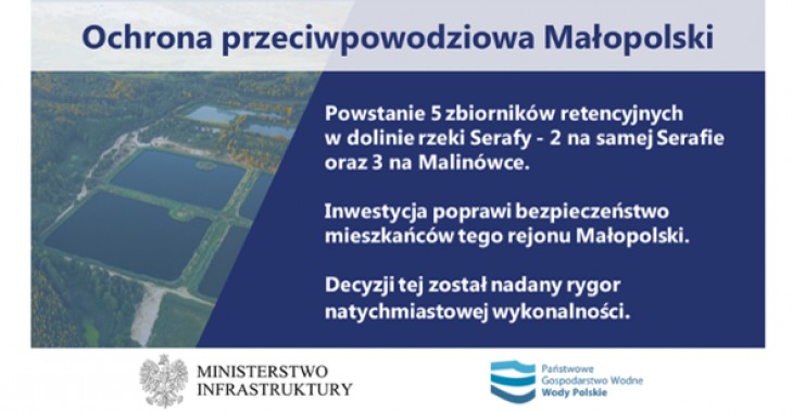 Zwiększy się ochrona przeciwpowodziowa Małopolski Zwiększy się ochrona przeciwpowodziowa Małopolski
