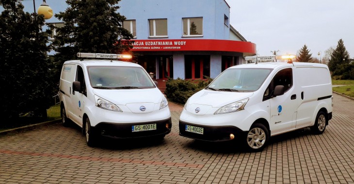 Nowe pojazdy elektryczne w Wodociągach Słupskich Nowe pojazdy elektryczne w Wodociągach Słupskich