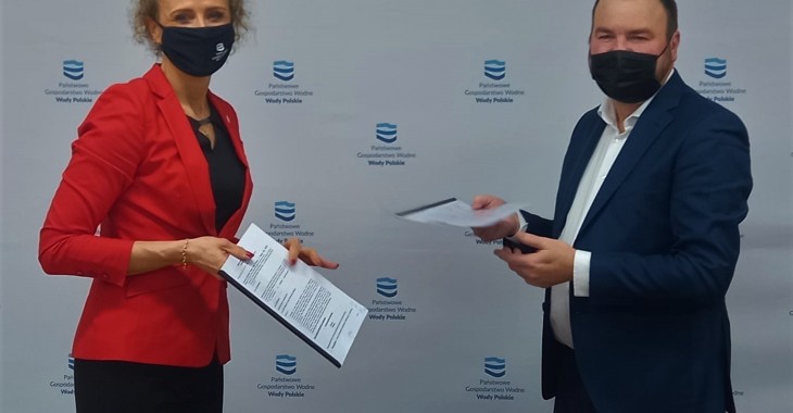 Podpisanie umowy na prace budowlane zbiornika Malinówka 3 Podpisanie umowy na prace budowlane zbiornika Malinówka 3