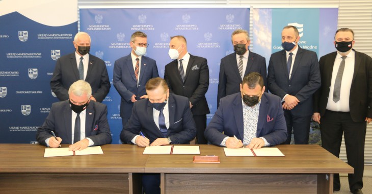 Porozumienie w sprawie zbiornika Bzin podpisane Porozumienie w sprawie zbiornika Bzin podpisane