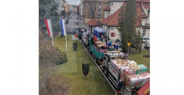Kraków z pomocą dla Ukrainy Kraków z pomocą dla Ukrainy